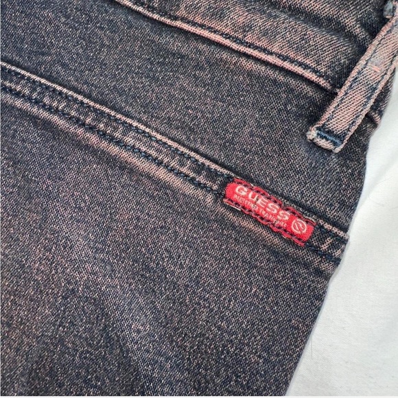 Vintage dark Wash Guess USA Jeans flare leg size 30 inches - Picture 5 of 5